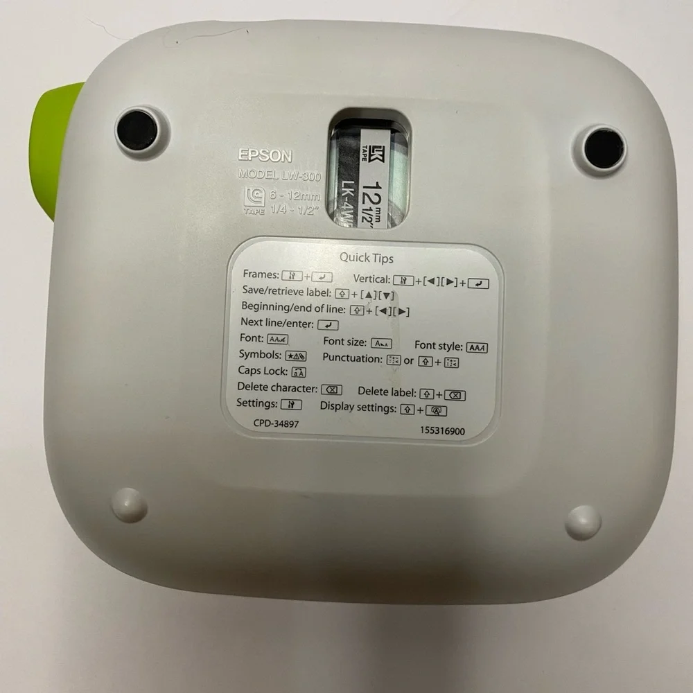 Epson LabelWorks LW-300 Label Printer – Tested – Label Maker - Picture 4 of 5